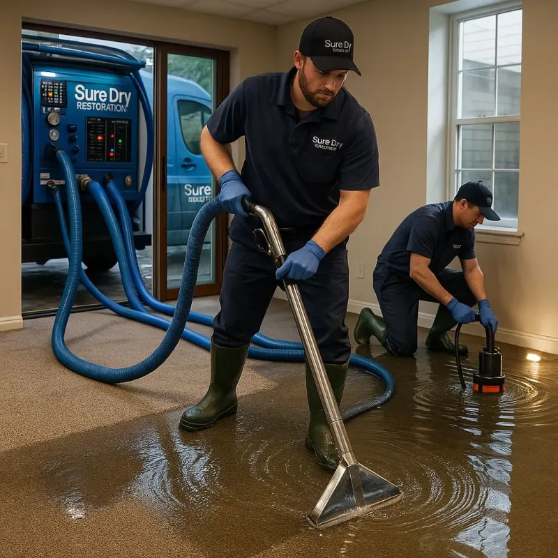 Water Extraction and Removal process in Lakeview, OH